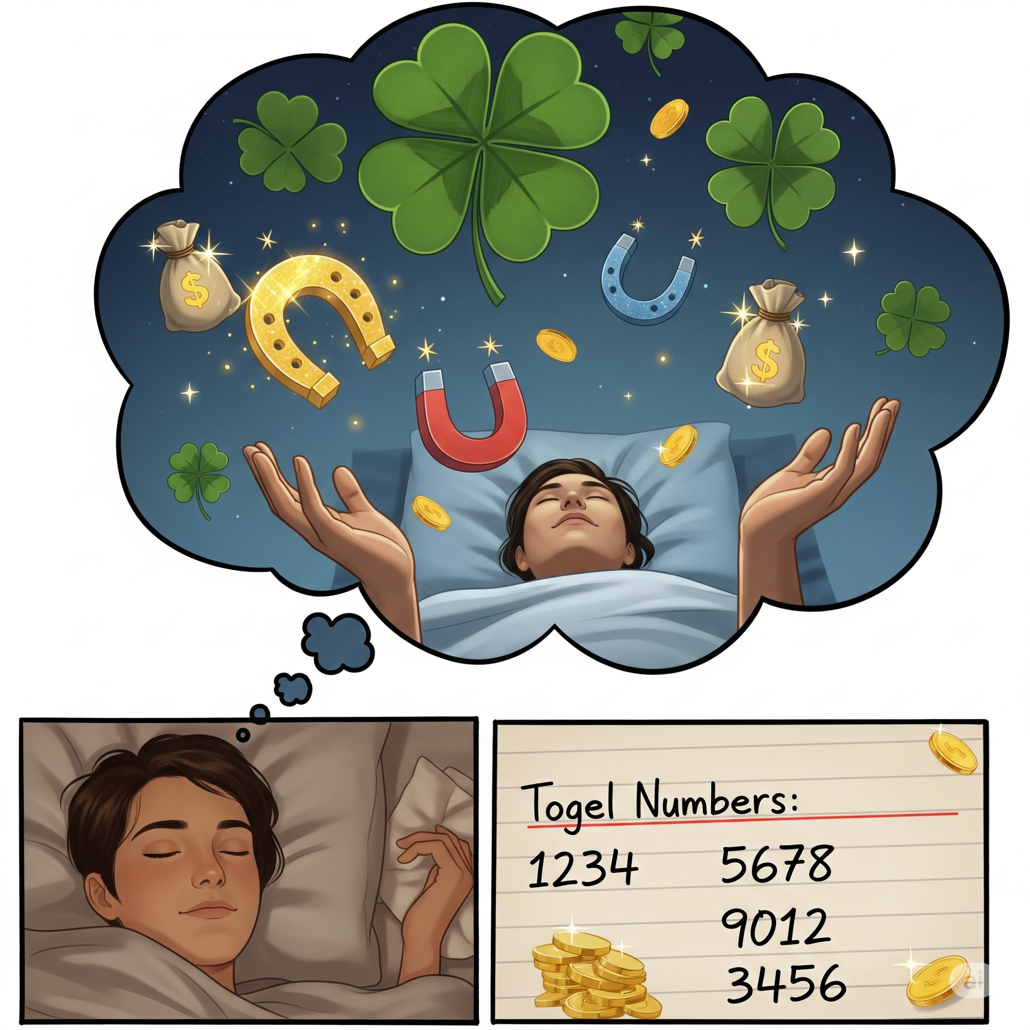 Dapat Rezeki di Mimpi? Begini Cara Tafsirnya ke Nomor Togel