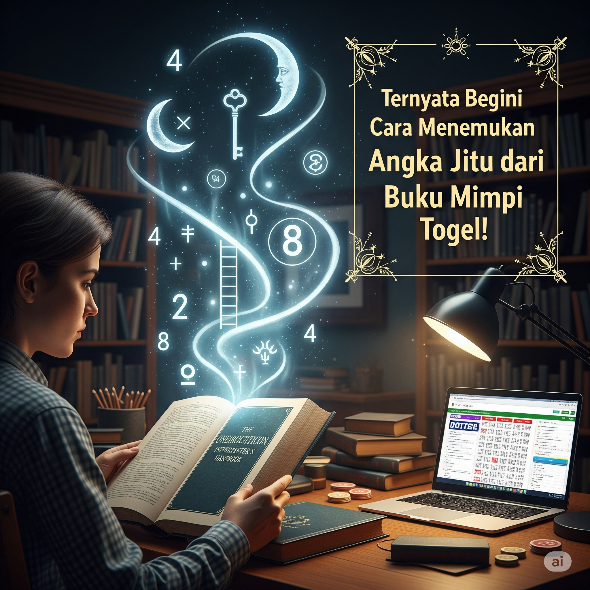 Ternyata Begini Cara Menemukan Angka Jitu dari Buku Mimpi Togel!