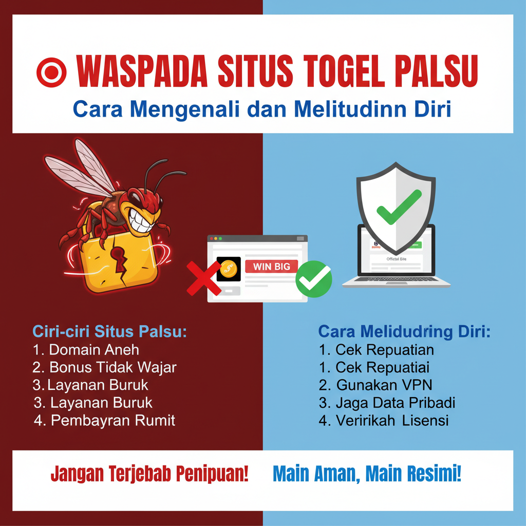 Waspada Situs Togel Palsu: Cara Mengenali dan Melindungi Diri